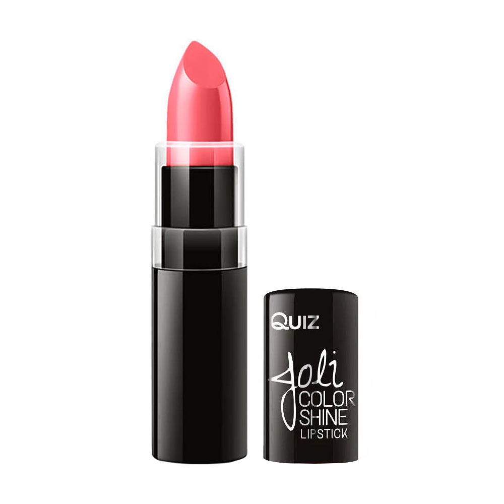 Уцінка! Стійка помада для губ Quiz Cosmetics Joli Color Shine Long Lasting Lipstick 105 Summer Pink 3.6 г